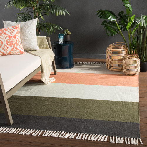 Avalyn Handmade Coral Indoor/Outdoor Rug & Reviews AllModern